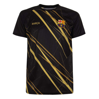 FC Barcelona tricou de fotbal pentru copii Lined black