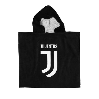 Juventus Torino poncho de copii black white