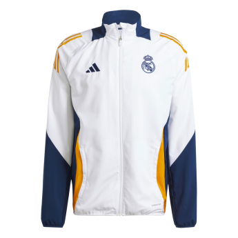 Real Madrid geacă de fotbal pentru bărbați Presentation white