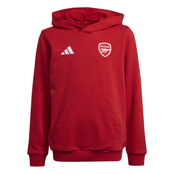 FC Arsenal hanorac cu glugă pentru copii red