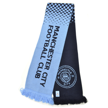 Manchester City eșarfă de iarnă fade