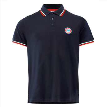 Bayern München tricou polo Essential navy