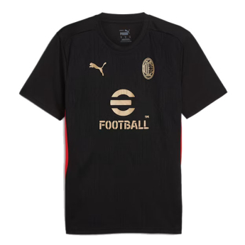 AC Milan tricou de antrenament pentru bărbați black
