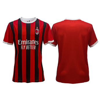 AC Milan tricou de fotbal pentru copii replica 24/25 Home