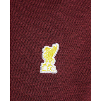FC Liverpool hanorac cu glugă pentru copii Club bordo