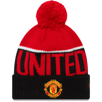 Manchester United căciulă de iarna Sport Black Bobble