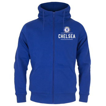 FC Chelsea hanorac de bărbați cu glugă Zip royal
