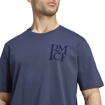Real Madrid tricou de bărbați Seasonal navy