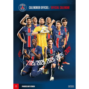 Paris Saint Germain calendar 2025