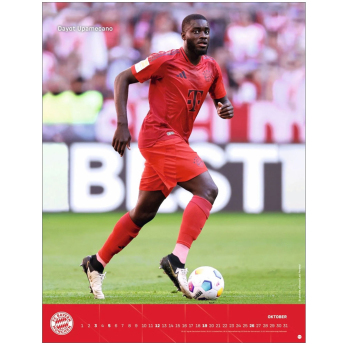 Bayern München calendar 2025 Wall