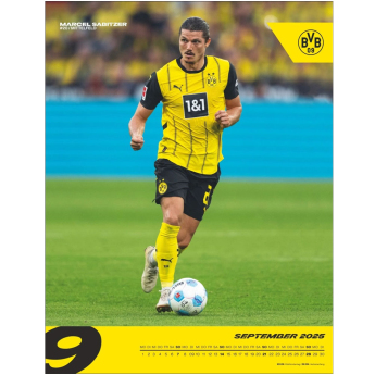 Borussia Dortmund calendar 2025 Wall