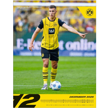 Borussia Dortmund calendar 2025 Wall