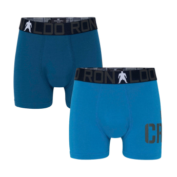 Cristiano Ronaldo boxeri de copii 2pack CR7 Bamboo blue