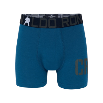 Cristiano Ronaldo boxeri de copii 2pack CR7 Bamboo blue