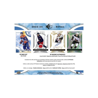 NHL cutii Cărți de hochei NHL 2023-24 Upper Deck SP Hockey Blaster Box