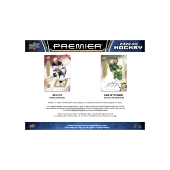 NHL cutii Cărți de hochei NHL 2022-23 Upper Deck Premier Hockey Hobby Box