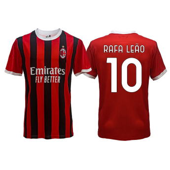 AC Milan tricoul de copii replica 24/25 Leao home