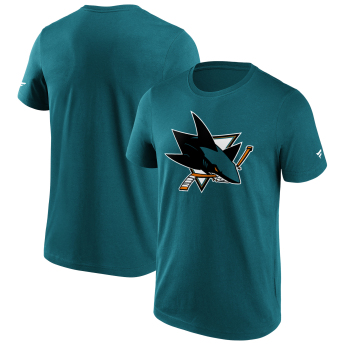 San Jose Sharks tricou de bărbați Primary Logo Graphic green