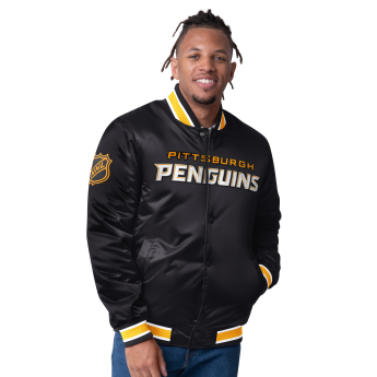 Pittsburgh Penguins geacă de bărbați The CLOSER Reversible Varsity Satin