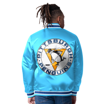 Pittsburgh Penguins geacă de bărbați The CLOSER Reversible Varsity Satin