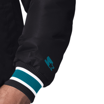 San Jose Sharks geacă de bărbați The CLOSER Reversible Varsity Satin