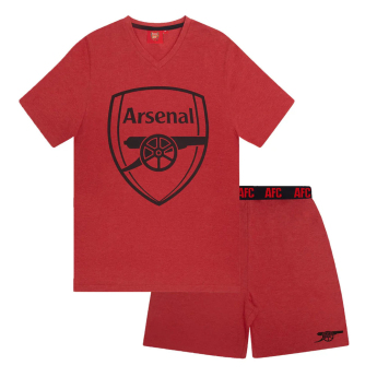FC Arsenal pijamale de bărbați Red Marl