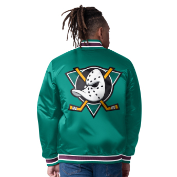 Anaheim Ducks geacă de bărbați The CLOSER Reversible Varsity Satin