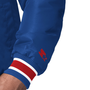 New York Rangers geacă de bărbați The CLOSER Reversible Varsity Satin