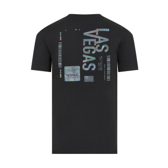 Aston Martin tricou de bărbați Las Vegas GP black F1 Team 2024