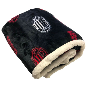 AC Milan pătură de lână Sherpa