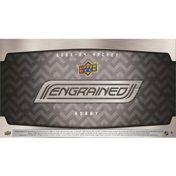 NHL cutii Cărți de hochei NHL 2023-24 Upper Deck Engrained Hockey Hobby Box