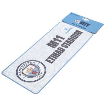 Manchester City semn pe perete Route To