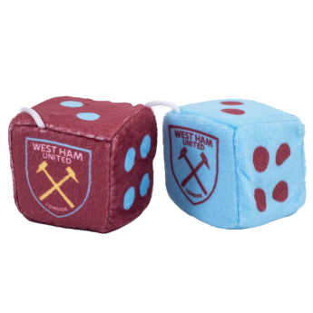 West Ham United cuburi pentru auto Hanging Dice