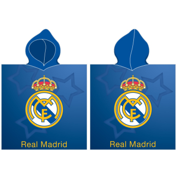 Real Madrid poncho de copii blue