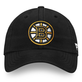 Boston Bruins șapcă de baseball Core Black Curved Unstructured