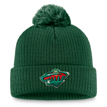 Minnesota Wild căciulă de iarnă A/CAP Beanie Cuff Pom