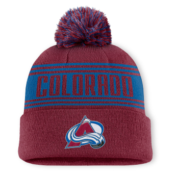Colorado Avalanche căciulă de iarnă A/CAP Beanie Cuff W/Pom