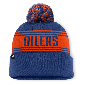 Edmonton Oilers căciulă de iarnă A/CAP Beanie Cuff W/Pom