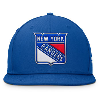 New York Rangers șapcă flat Structured Mid Crown Adjujtable Square Visor
