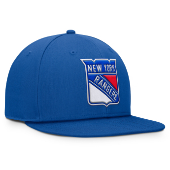 New York Rangers șapcă flat Structured Mid Crown Adjujtable Square Visor