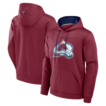 Colorado Avalanche hanorac de bărbați cu glugă Defender Pullover