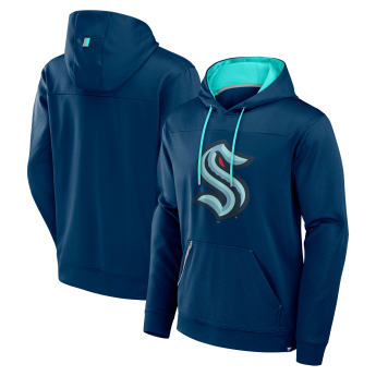 Seattle Kraken hanorac de bărbați cu glugă Defender Pullover