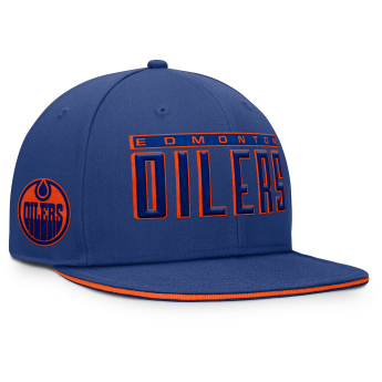 Edmonton Oilers șapcă flat Flat Brim