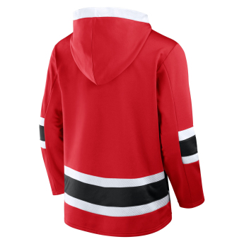 Chicago Blackhawks hanorac de bărbați cu glugă Mens Laced Hockey