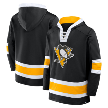 Pittsburgh Penguins hanorac de bărbați cu glugă Mens Laced Hockey