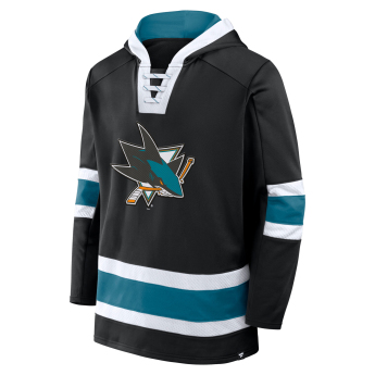San Jose Sharks hanorac de bărbați cu glugă Mens Laced Hockey