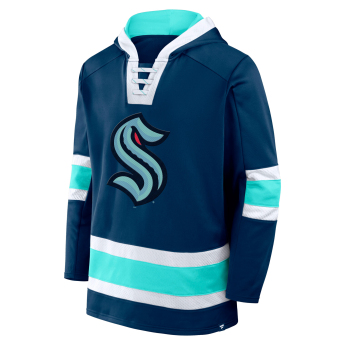 Seattle Kraken hanorac de bărbați cu glugă Mens Laced Hockey