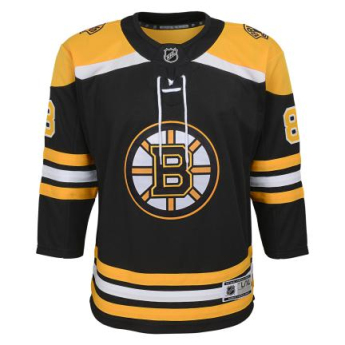 Boston Bruins tricou de hochei pentru copii David Pastrnak Premier Home