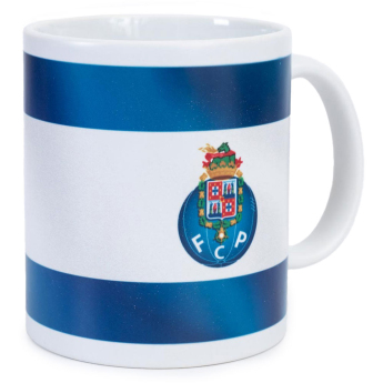 FC Porto cană crest on a blue and white