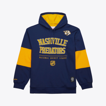 Nashville Predators hanorac de bărbați cu glugă Retro Fleece Current Logo